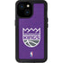 NBA Sacramento Kings Distressed iPhone 15 Waterproof Case